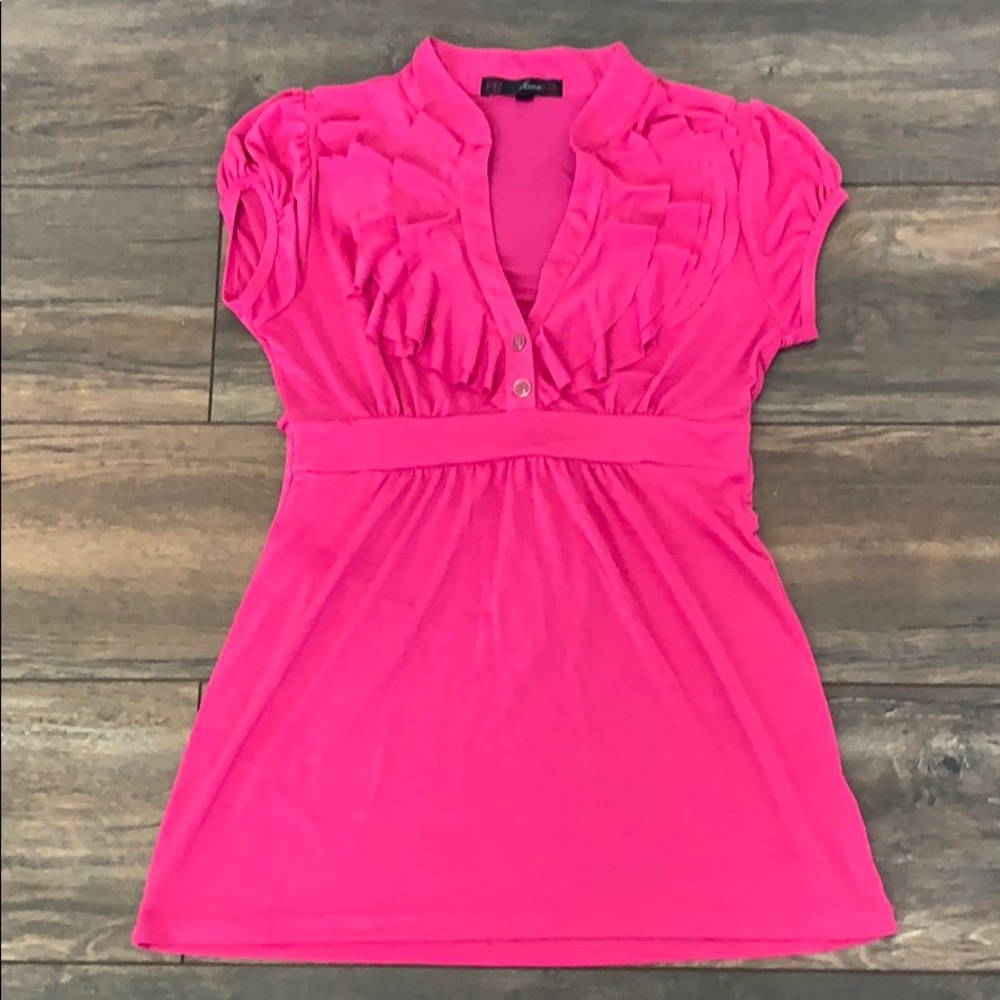 Beautiful HeartSoul short sleeve blouse top